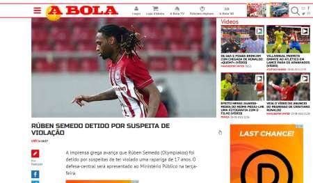 Abola para Ruben Semeo